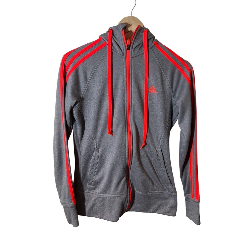 Adidas Climawarm  Go To Hoodie Womens Full Zip Hooded Sweatshirt - Size Small